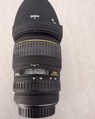 Obiettivo Sigma 28-70mm EX ASPHERICAL Canon EF