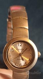 Orologio Donna Varsales Dorato – Bracciale Elastic