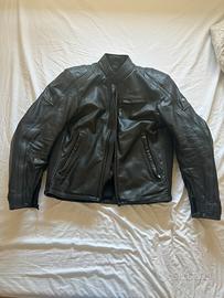 Giacca in pelle Clover moto