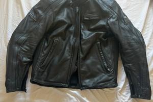Giacca in pelle Clover moto