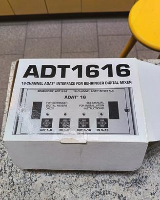 scheda adt1616 Behringer