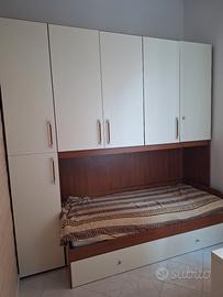 letto con struttura a ponte