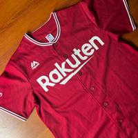 Rakuten Baseball Camicia Majestic Japan Autentic