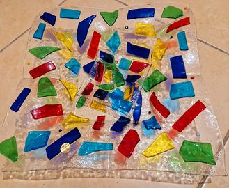 Centrotavola +ceneriera VETRO MURANO