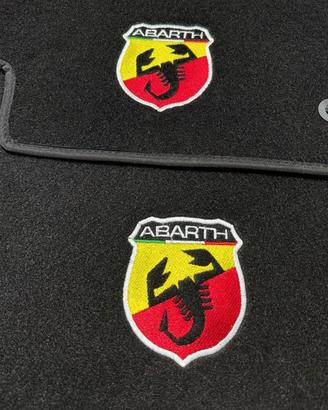TAPPETI AUTO PER ABARTH SU MISURA E PERSONALIZZATI