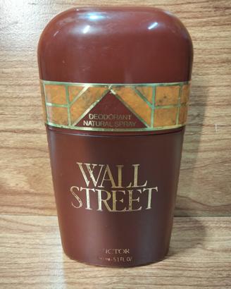 Deodorant profumo vintage rarissimo Wall street .