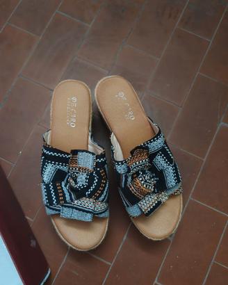 Sandali con platform de caro n38