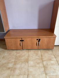 cassapanca porta tv sala legno