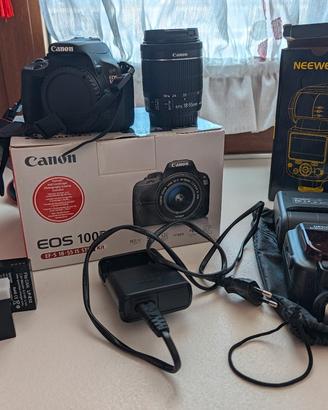Canon EOS 100D kit 18-55 con  5096 scatti 
