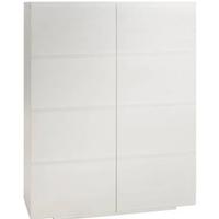 Credenza in frassino laccato bianco