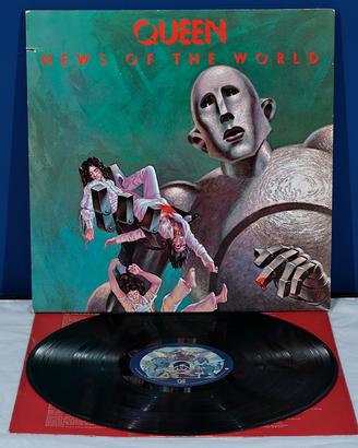 Queen NEWS OF THE WORLD LP Vinile 1977 USA RaRo