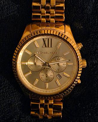 Orologio Michael Kors Uomo Lexington Oro MK8281