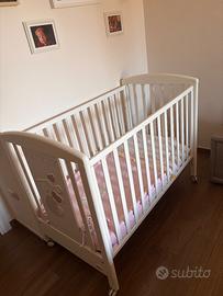 Culla e fasciatoio Foppapedretti linea Dolce Cuore