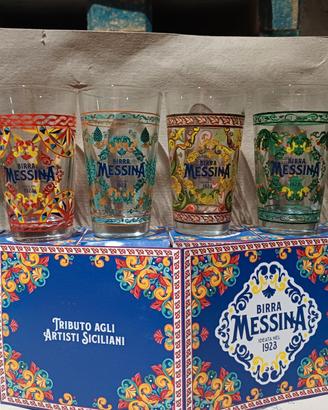 Bicchieri birra messina