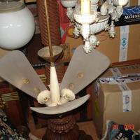LAMPADARIO 3 LUCI DA TESTARE VINTAGE