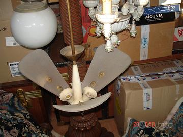LAMPADARIO 3 LUCI DA TESTARE VINTAGE