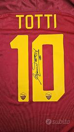 Maglia AS Roma 2016/17 Autografata Totti Video
