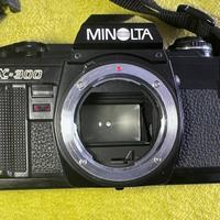 Reflex Minolta X300 testata