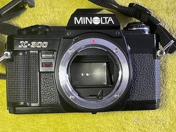 Reflex Minolta X300 testata