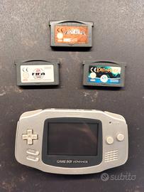 Game Boy Advance modello AGB-001 Grigio