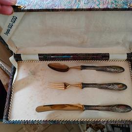 Set posate Solingen Argento 800/1000