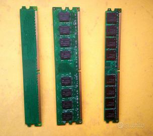 DDR 2 da 1 giga e 2 giga (testate)