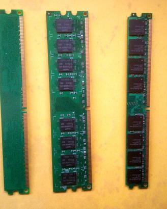 DDR 2 da 1 giga e 2 giga (testate)