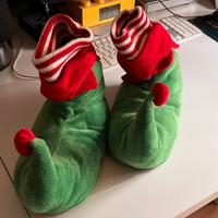 PANTOFOLE DA ELFO - NATALE - SIMPATICHE