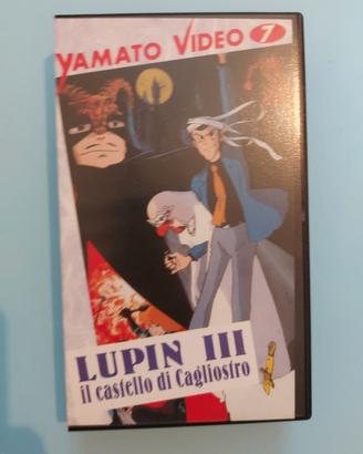 Vhs Lupin III e il castello di Cagliostro