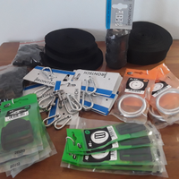 Materiale vario merceria, vendita in blocco.Nuovo