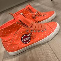 Sneakers alte COLMAR arancio fluo taglia 37