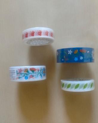 Nastro adesivo washi tape NUOVI
