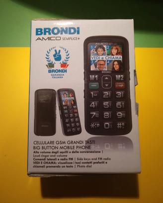 Cellulare Brondi NUOVO per anziani e SOS