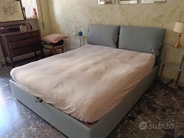 letto matrimoniale con contenitore 