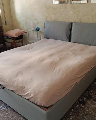 letto matrimoniale con contenitore 