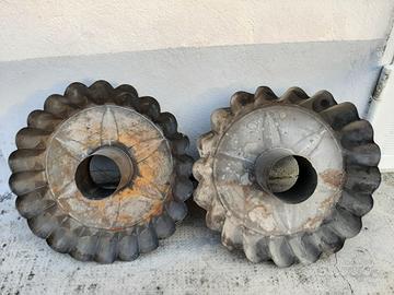 Antichi stampi per budini/dolci realizzati a mano