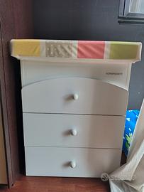 fasciatoio Foppapedretti cassettiera 