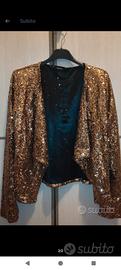 giacchetta elegante paillettes 
