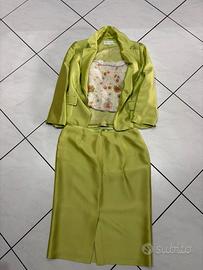 Completo Caterina Masoni Originale 100% Seta