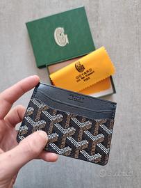 Portafoglio Portacarte Goyard nero