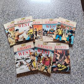lotto 8 fumetti Tex Almanacco del West