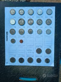 24 Monete Arabe Rare-Emirati Arabi e Arabia Saudit