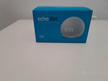 Echo Dot 4 - Con Orologio - Bianco