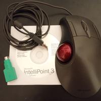Trackball ottica Microsoft USB/PS2