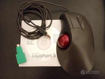 Trackball ottica Microsoft USB/PS2