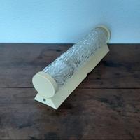 Lampada applique "corteccia", design modernariato 