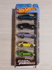 hot wheels 5 pack fast & furious 
