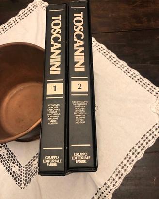 parte di collezione dischi vinile TOSCANINI