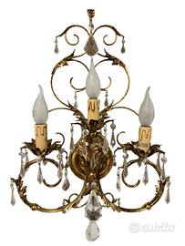 Prearo Applique linea regal tre luci