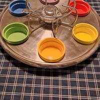 Set fonduta bourghignonne girevole vintage